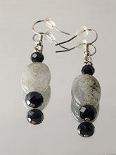Load image into Gallery viewer, Labradorite Crystal Stone Beads Earrings