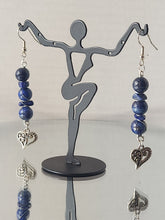 Load image into Gallery viewer, Lapis Lazuli Stone Beads Earrings
