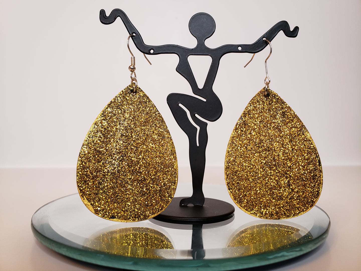 Gold - Tear Drop Earrings